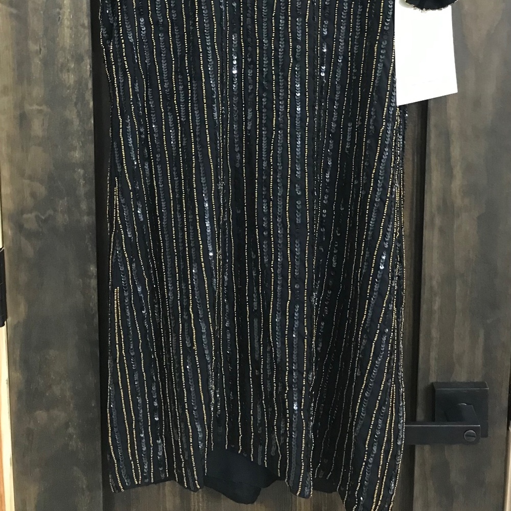 Boston Proper beaded dress, size 4 - Picture 3 of 8